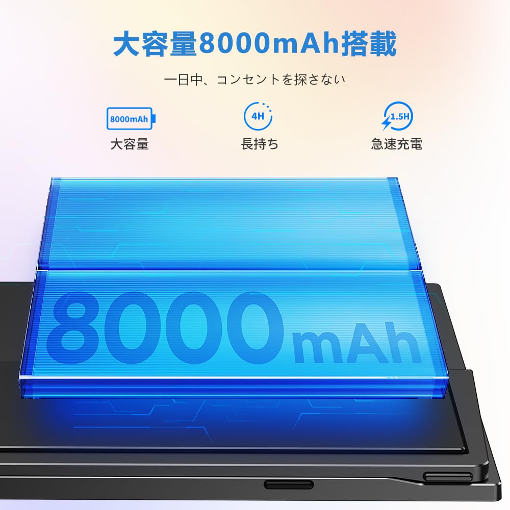 Amazon.co.jp: EVICIV 15.6インチ タッチ モバイルモニター 大容量